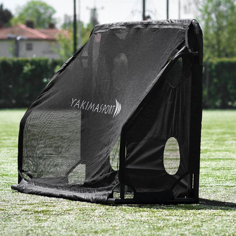 Yakimasport GIZA football goal 180 x 120 cm black 100304 2