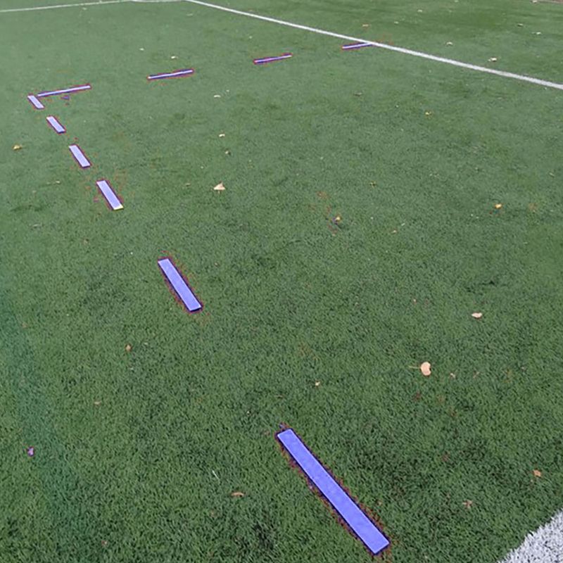 Yakimasport flat field markers blue 100636 2