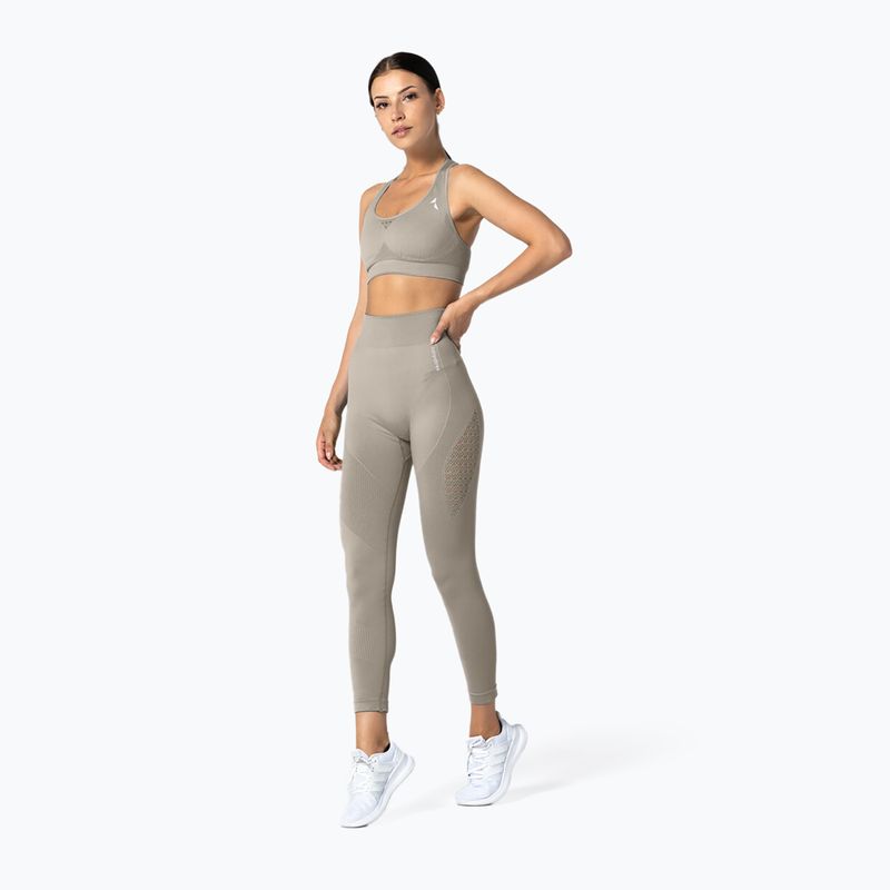 Women's Carpatree Phase Seamless Leggings Beige CP-PSL-LA 3