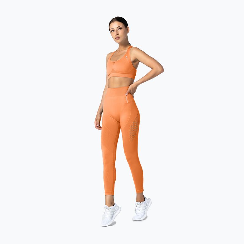 Women's Carpatree Phase Seamless leggings orange CP-PSL-PE 3