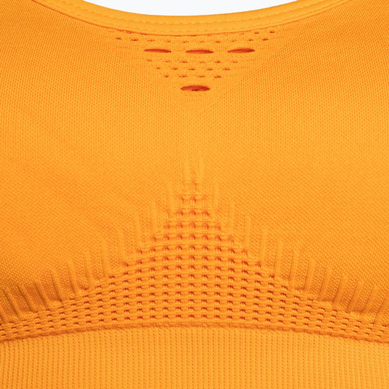 Carpatree Phase Seamless yellow fitness bra CP-PSB-GY 7