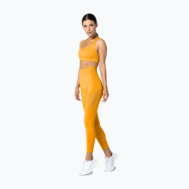 Women's Carpatree Phase Seamless Leggings Yellow CP-PSL-GY 3