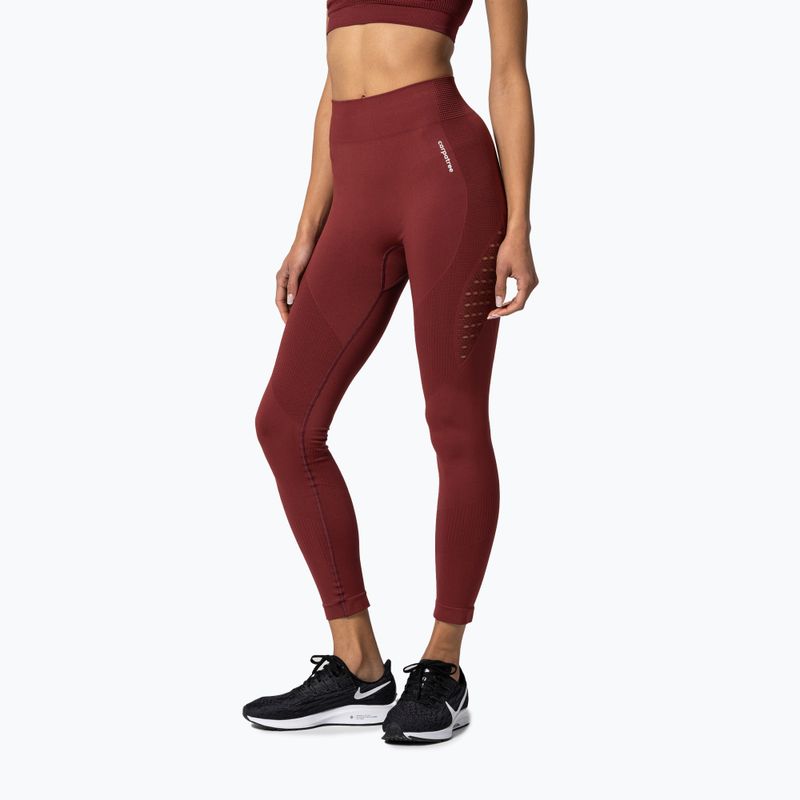 Women's Carpatree Phase Seamless Leggings red CP-PSL-MA