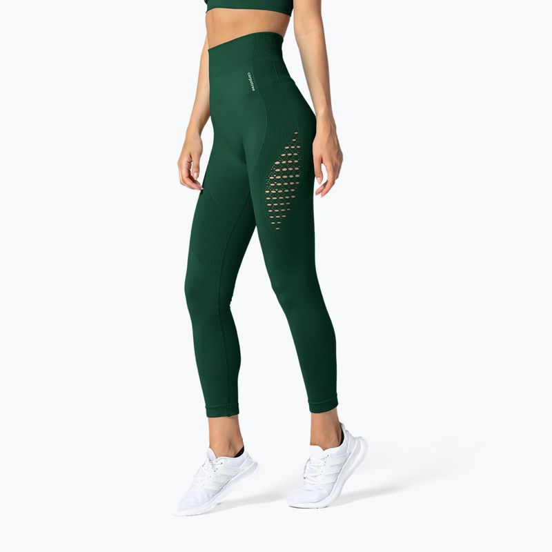 Women's Carpatree Phase Seamless Leggings Green CP-PSL-BG 2