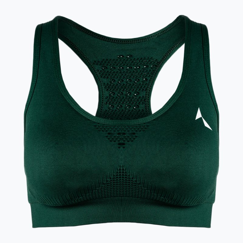 Carpatree Phase Seamless green fitness bra CP-PSB-BG