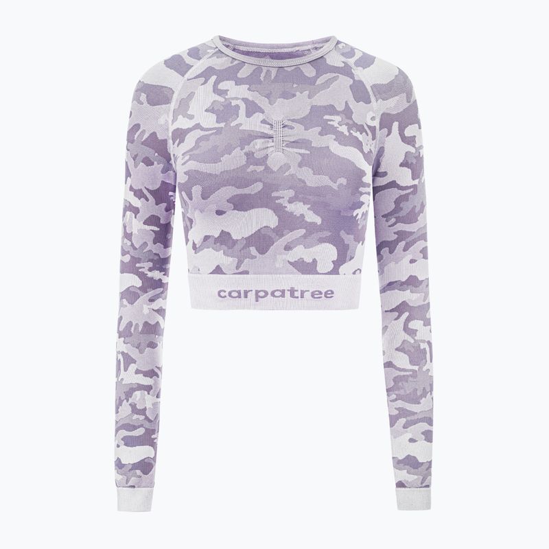 Women's training top Carpatree Camo Seamless purple 5