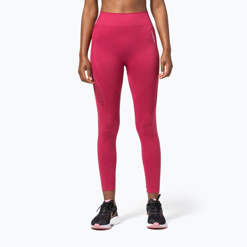 Women's Carpatree Phase Seamless leggings red CP-PSL-RA