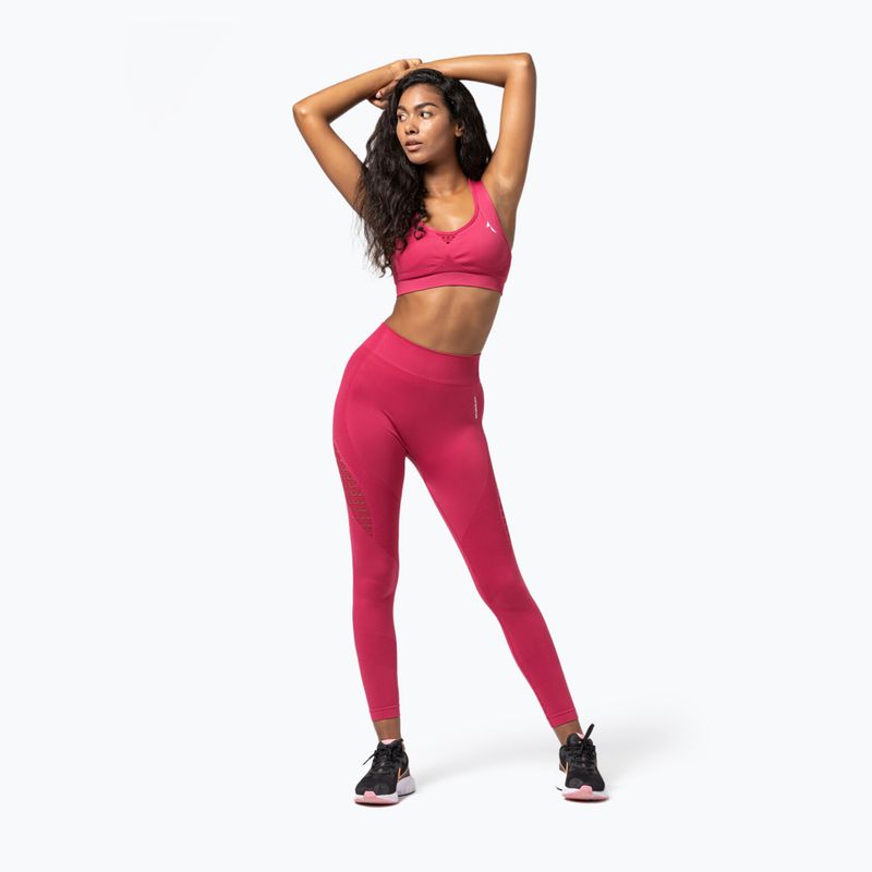 Women's Carpatree Phase Seamless leggings red CP-PSL-RA 4