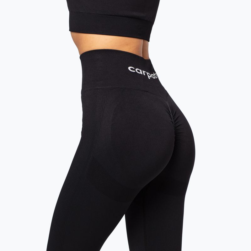 Women's training leggings Carpatree Allure Seamless black 4