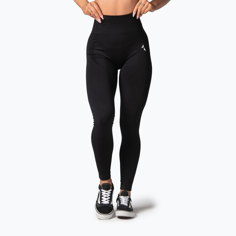 Women's training leggings Carpatree Arcade Seamless black