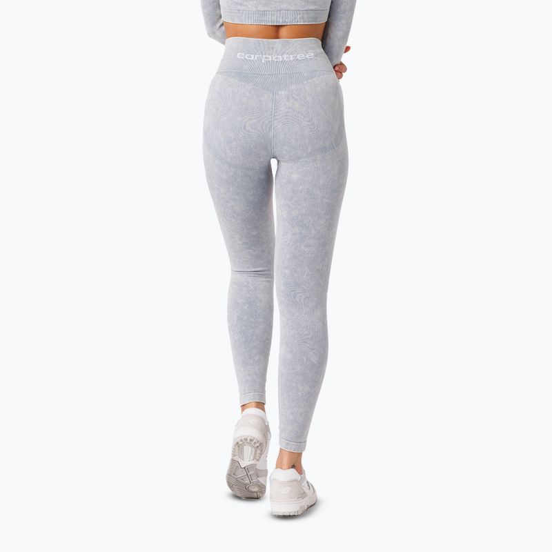Women's training leggings Carpatree Yasmine Seamless blue stone wash 3