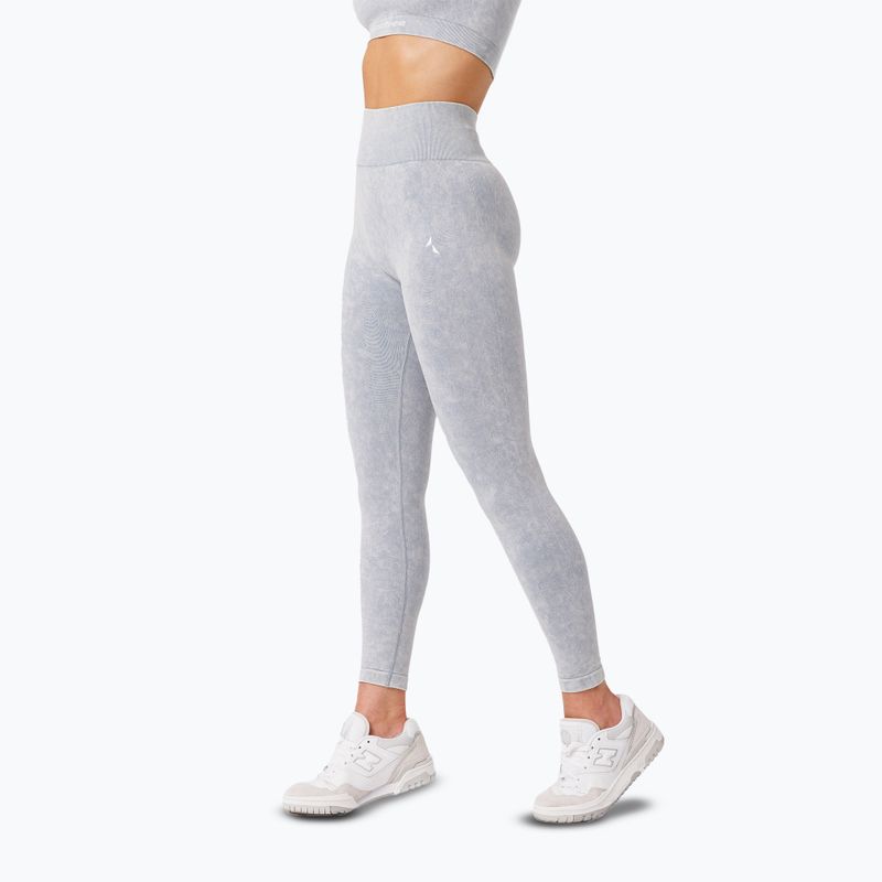 Women's training leggings Carpatree Yasmine Seamless blue stone wash 5