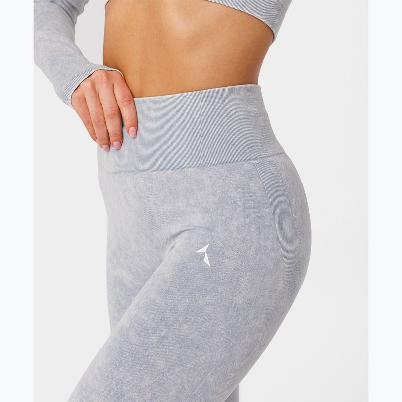 Women's training leggings Carpatree Yasmine Seamless blue stone wash 6