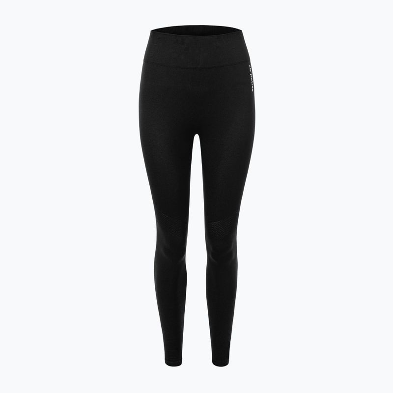 Women's training leggings Carpatree Vibe Seamless black 5