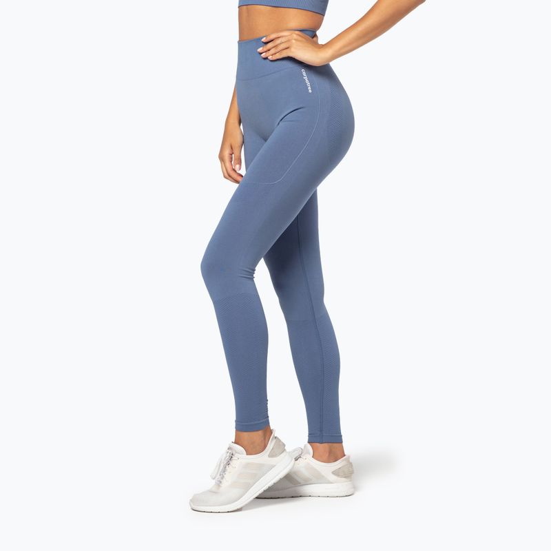 Women's training leggings Carpatree Vibe Seamless blue 3