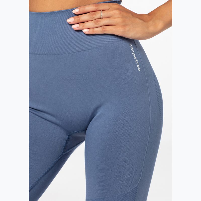 Women's training leggings Carpatree Vibe Seamless blue 4