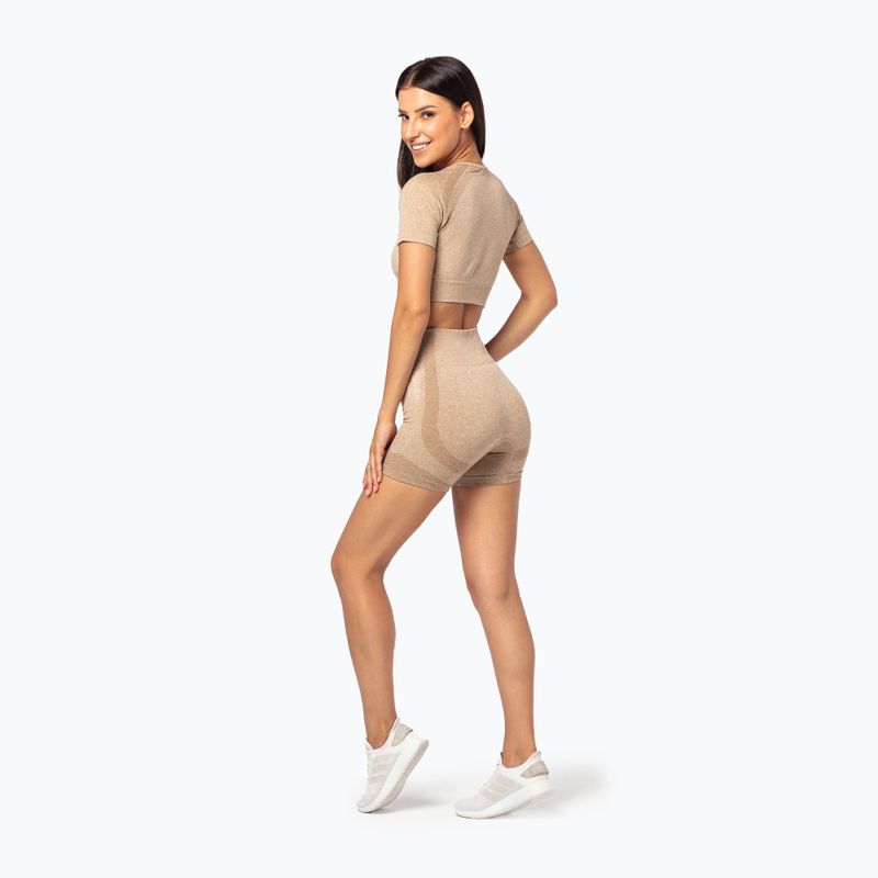 Women's Carpatree Vibe Seamless shorts beige melange 2