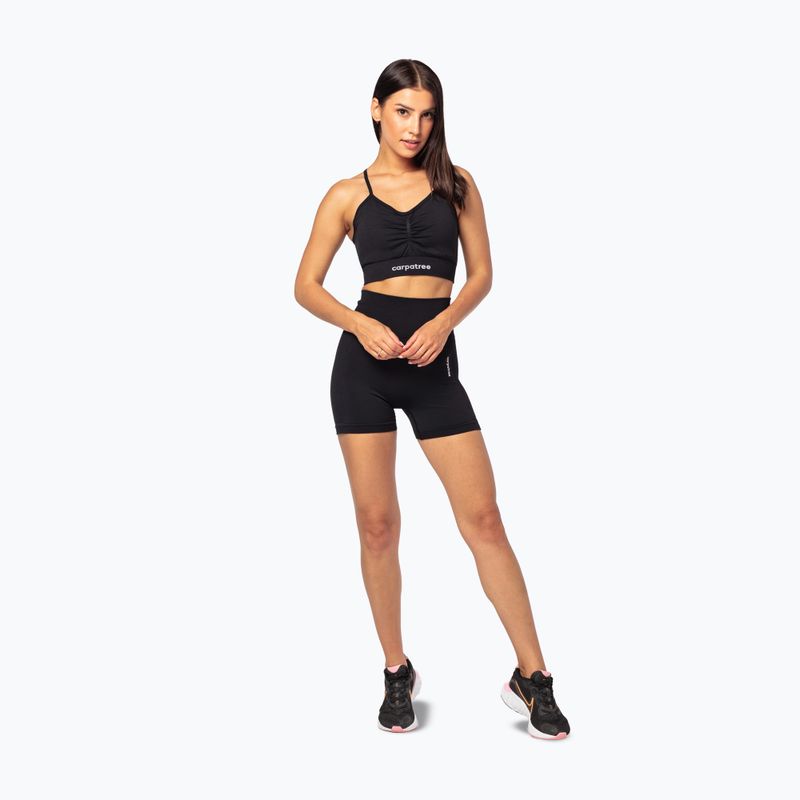 Women's training shorts Carpatree Allure Seamless black 2