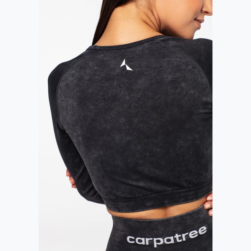 Women's training top Carpatree Yasmine Seamless Longsleeves black 4