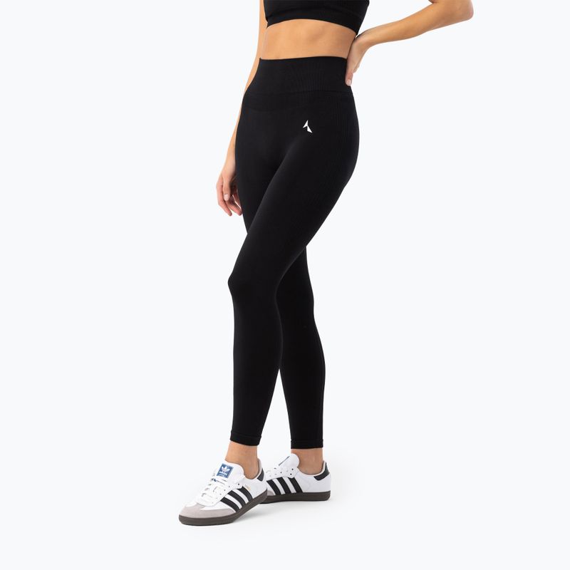 Women's training leggings Carpatree Blaze Seamless black 4