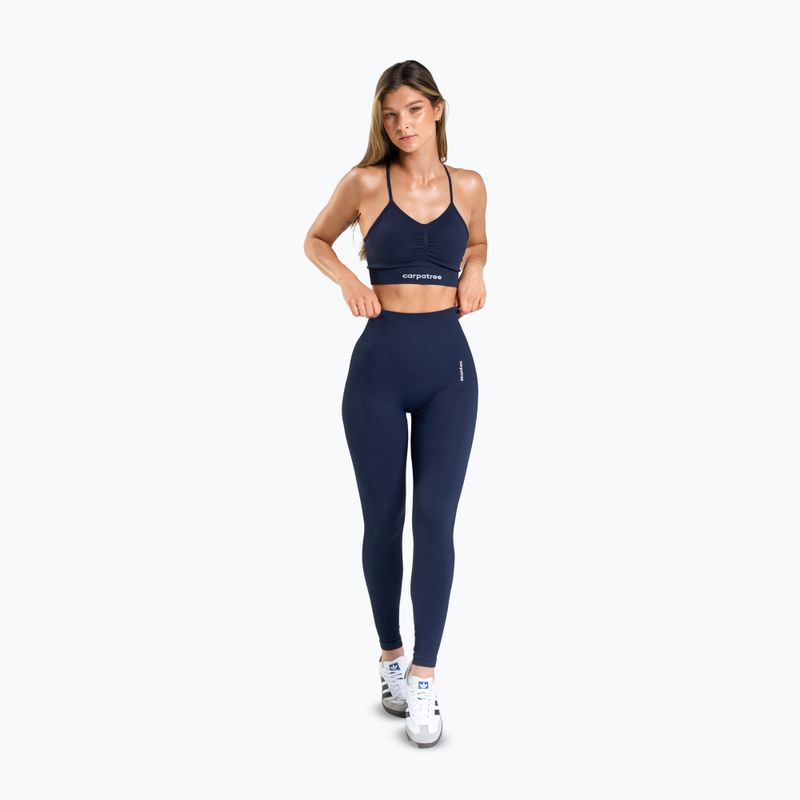 Women's training leggings Carpatree Allure Seamless midnight blue 2