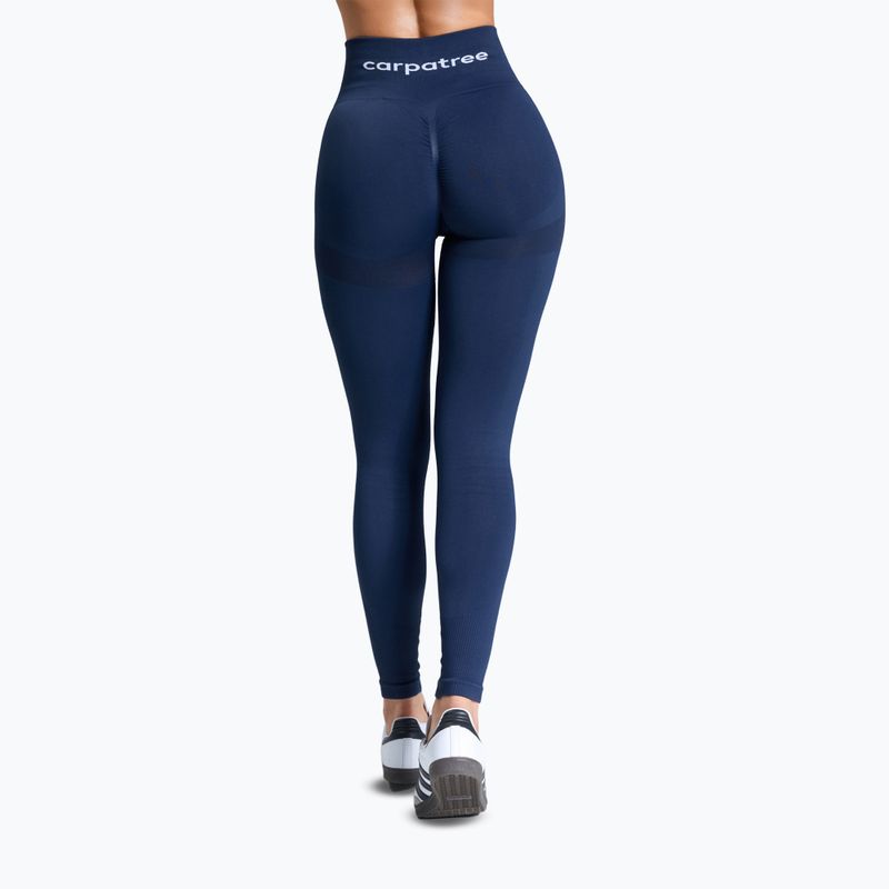 Women's training leggings Carpatree Allure Seamless midnight blue 3