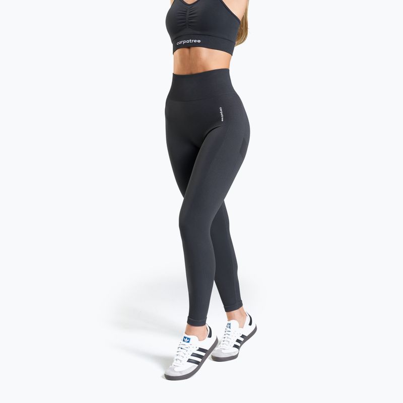 Women's training leggings Carpatree Allure Seamless titanum grey