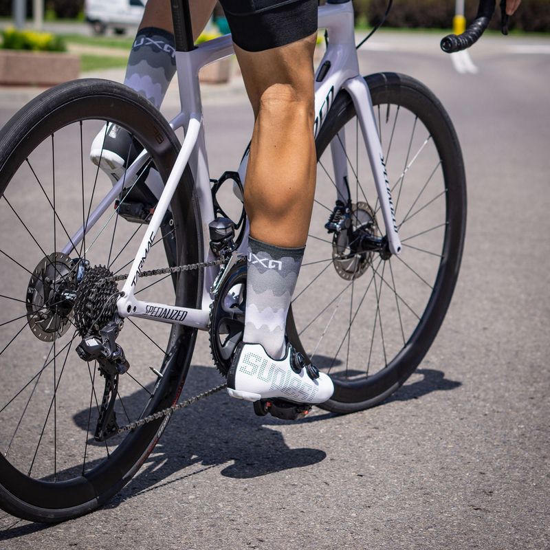 Luxa Tenerife grey cycling socks LUHE21SSTBS 6