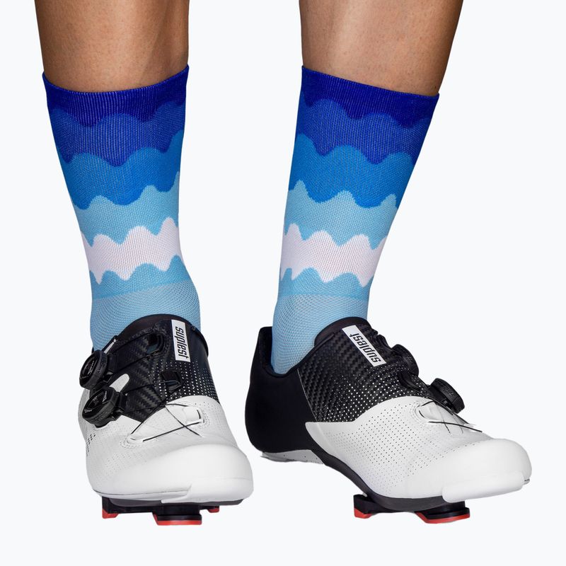 Luxa Tenerife blue cycling socks LUHE21SSTBLS 2