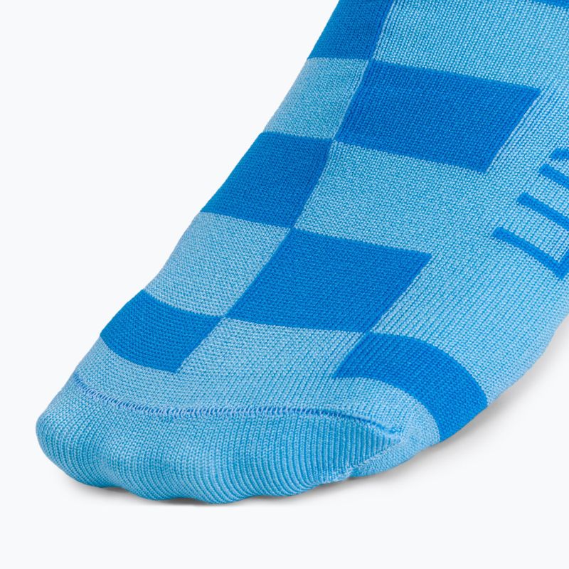 Luxa Squares cycling socks blue LUAMSSQBS 4