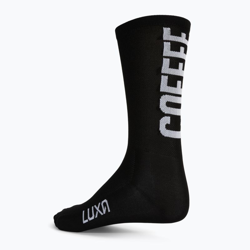 Luxa Coffee Ride cycling socks black LAM21SCRBS1 4