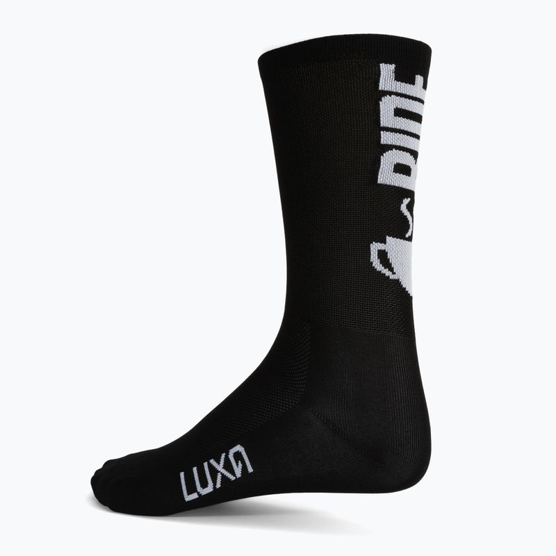 Luxa Coffee Ride cycling socks black LAM21SCRBS1 5