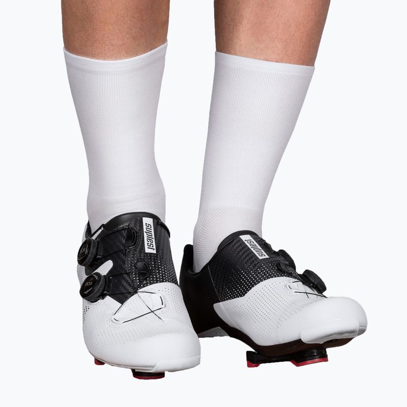Luxa Beer Ride cycling socks white LAM21SBRWS1 3