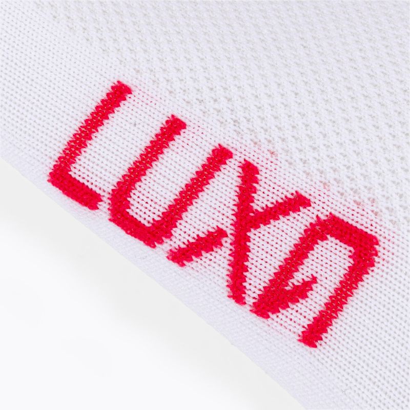 Luxa Flag white and red cycling socks LAM21SPFS 4