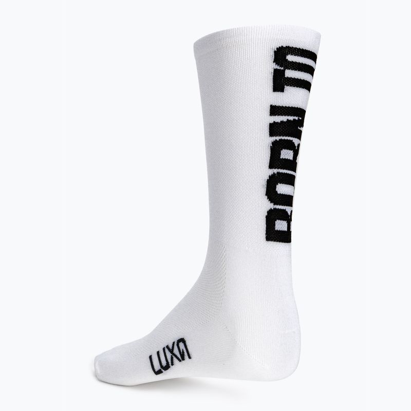 Luxa Born to Climb cycling socks white LAM21SBTCWS1 4