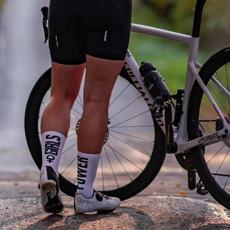 Luxa Girls Power women's cycling socks white LAM21SGPS1 7