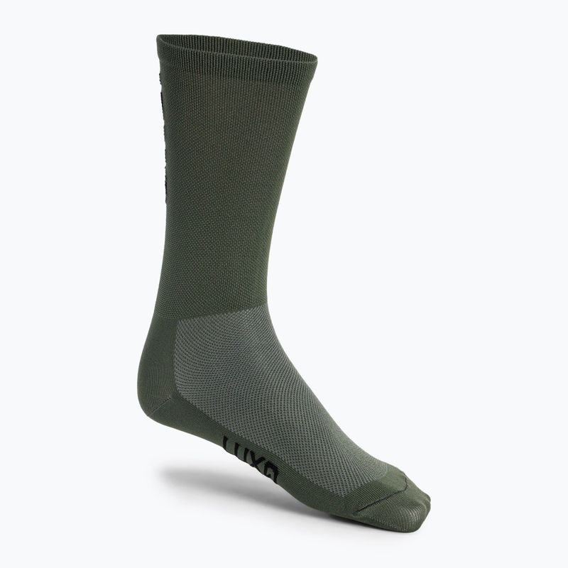 Luxa Only Gravel green cycling socks LAM21SOGK1S
