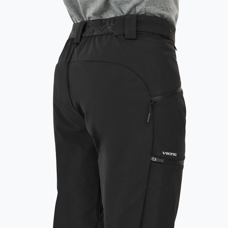 Men's trekking trousers Viking Expander Warm black 6