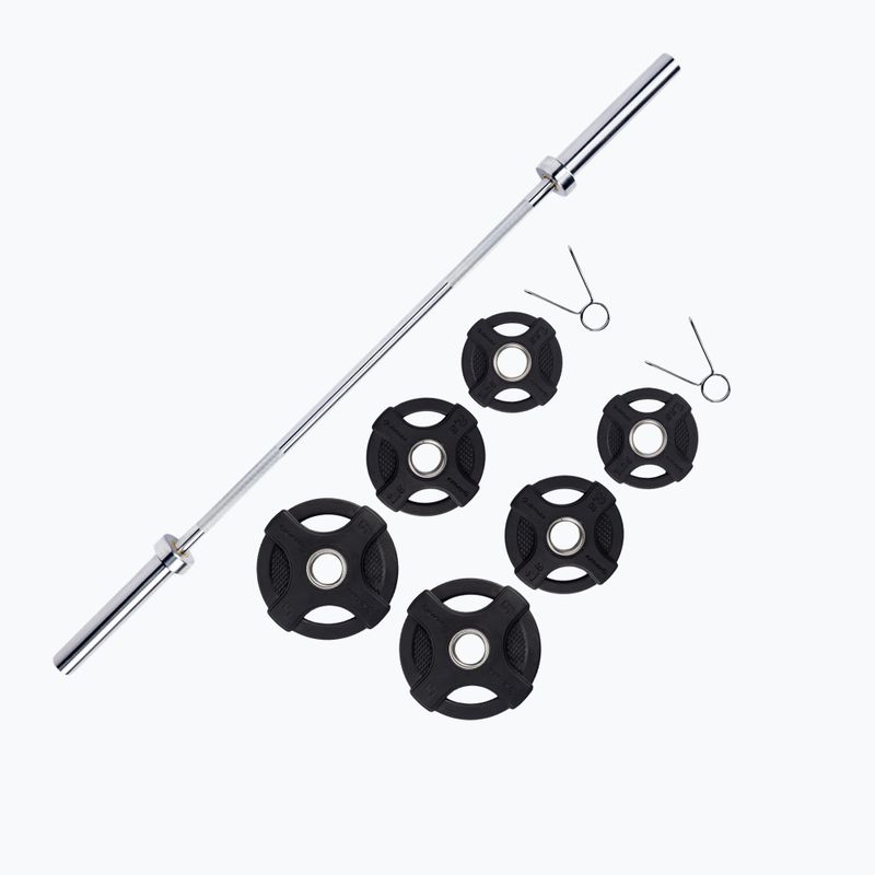 Gipara Fitness Iron Pump Exercise Set 29.5 kg black 8885 4