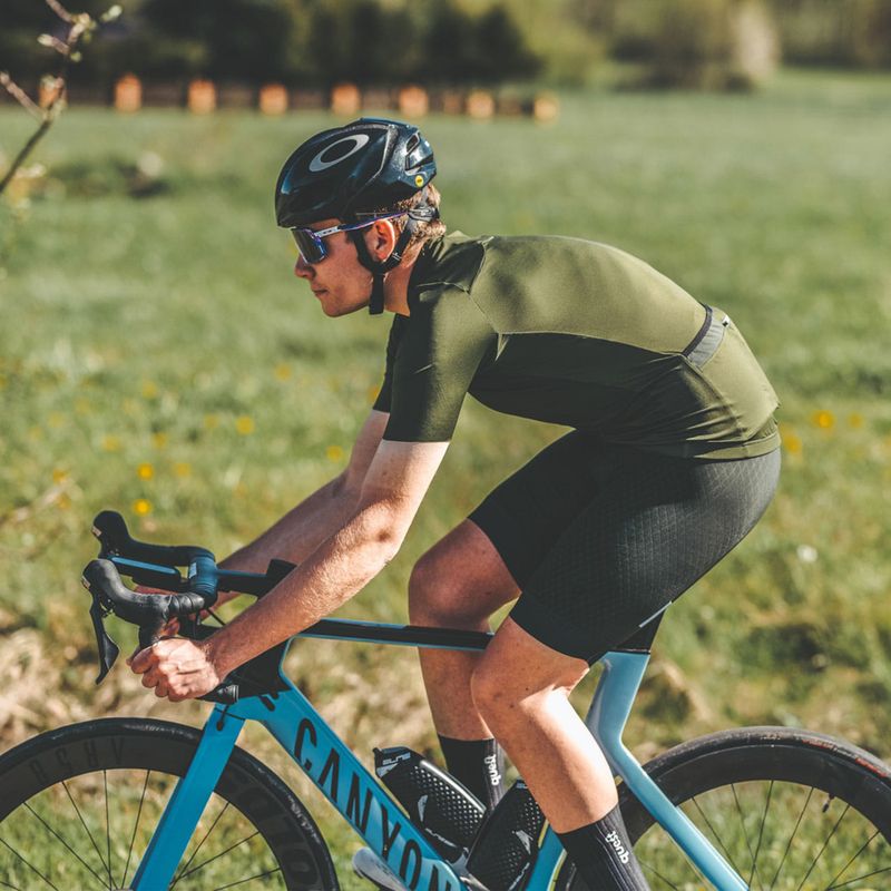 Men's cycling jersey Quest Adventure riffle green 2