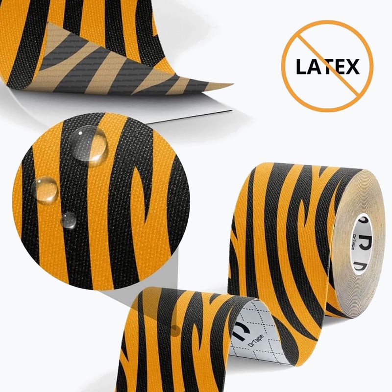 Kinesiology tape DrTape Kinesiology Tape tiger 3