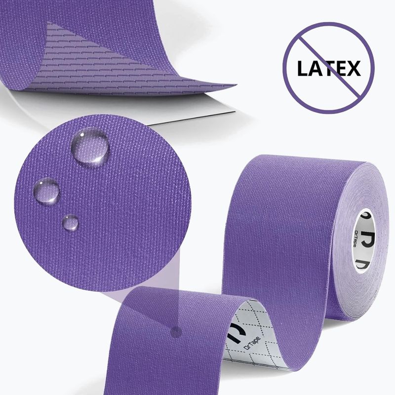 Kinesio tape DrTape Kinesiology Tape purple 3