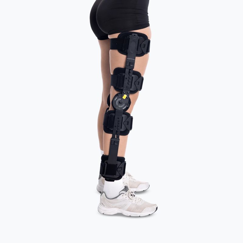 Knee brace MSupport Red black 2