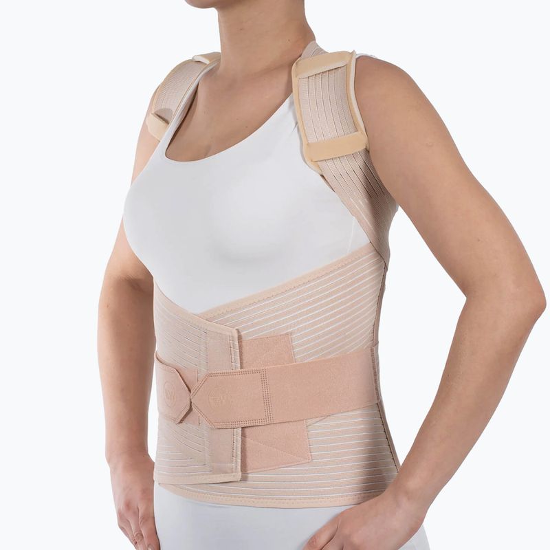 Lumbosacral brace MSupport Red beige 3