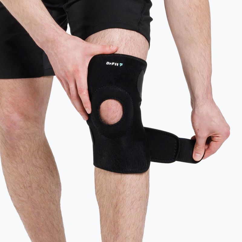 Knee stabiliser DrFit czrny 3