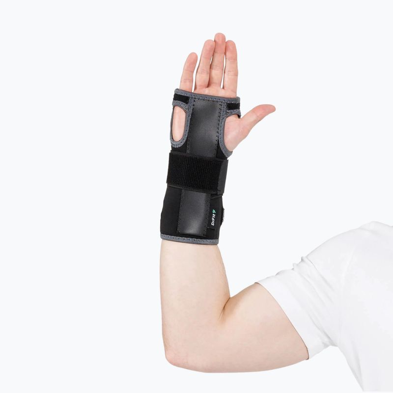Wrist stabilizer with splint DrFit black 2