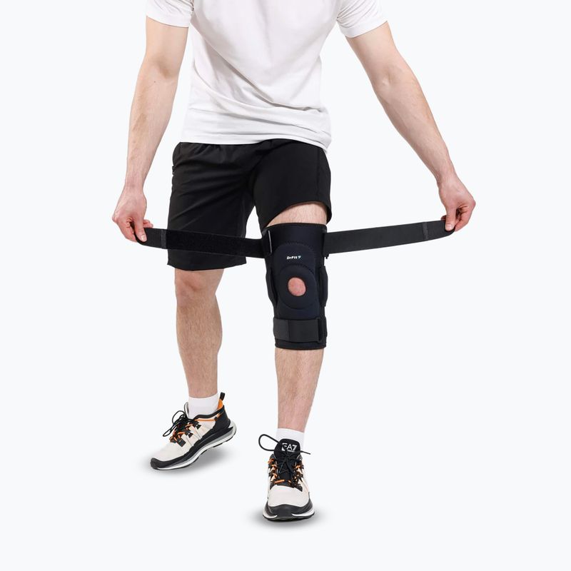 Knee stabiliser DrFit czrny 4