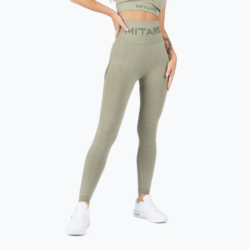 Women's MITARE Push Up Max leggings green K001