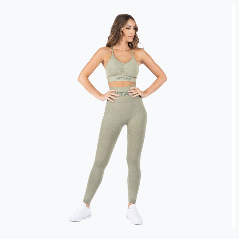 Women's MITARE Push Up Max leggings green K001 2