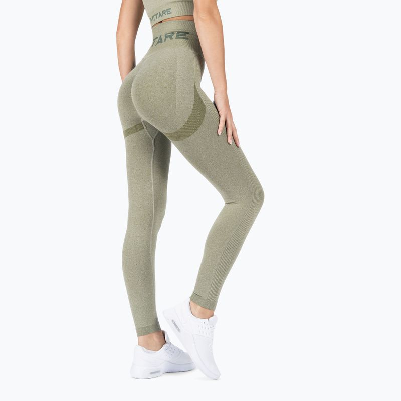 Women's MITARE Push Up Max leggings green K001 3